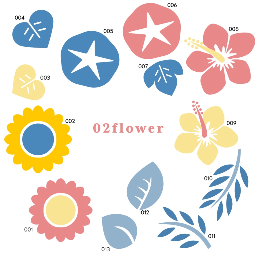 同人誌用素材セット3Summer