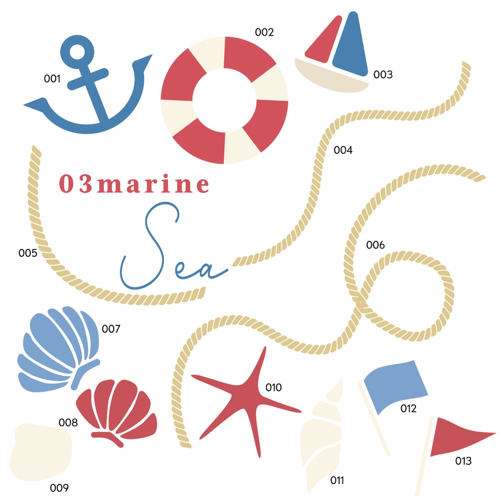 同人誌用素材セット3Summer