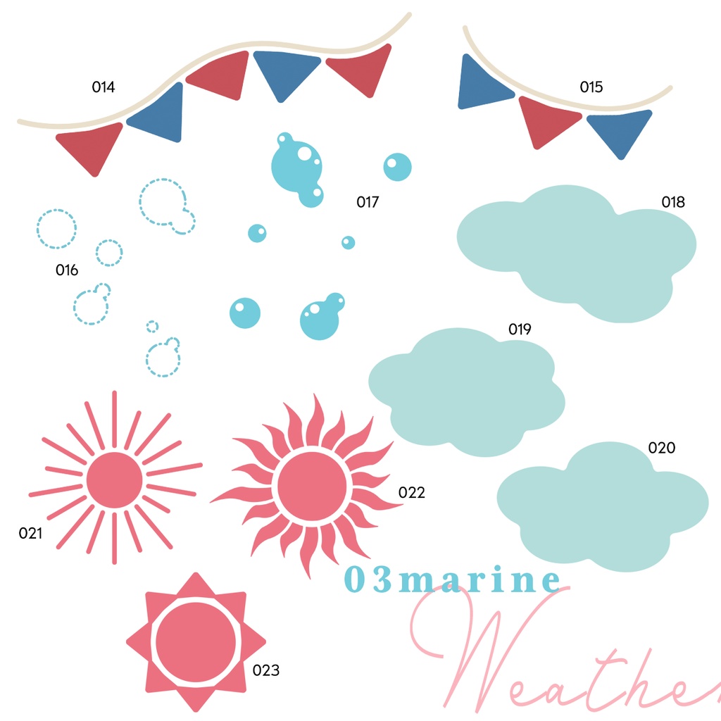 同人誌用素材セット3Summer