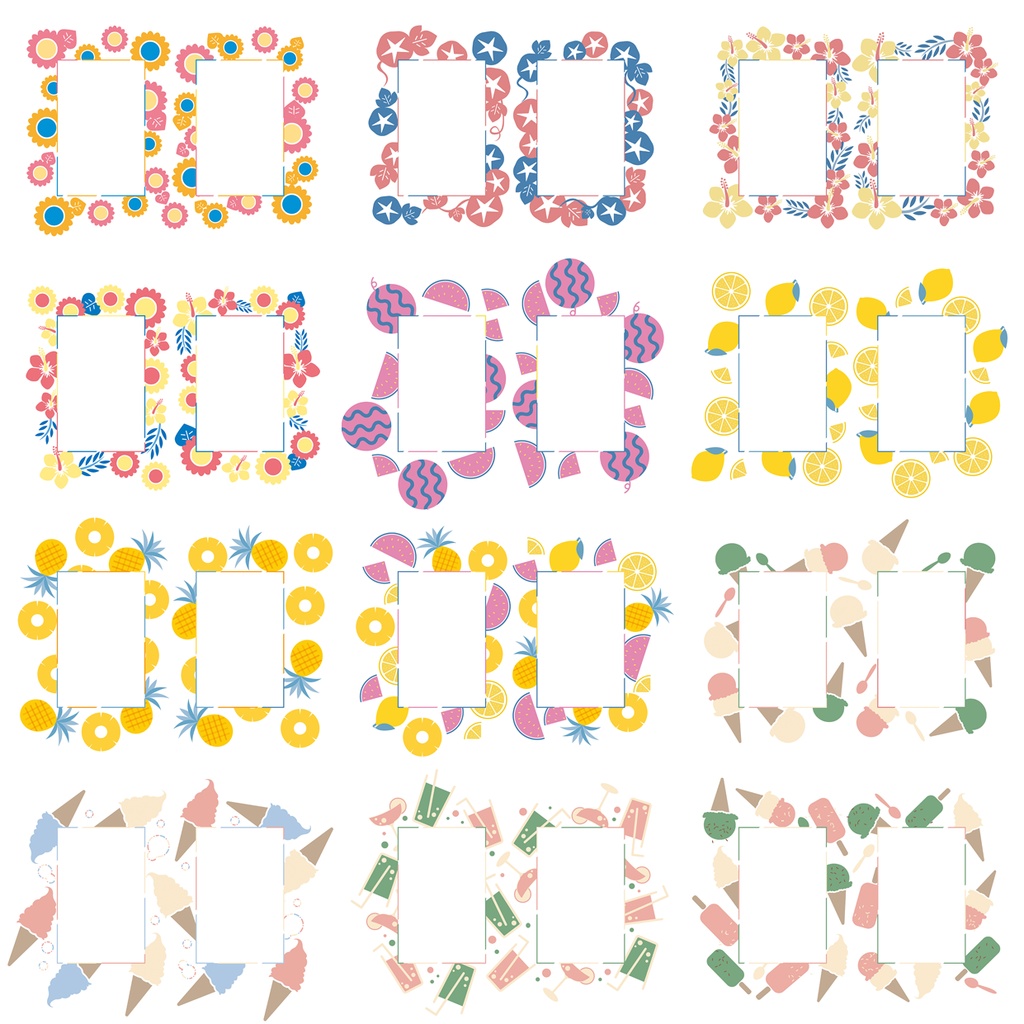 同人誌用素材セット3Summer