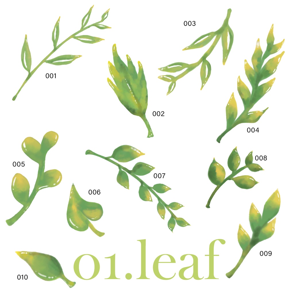 同人誌用素材セット6Garden