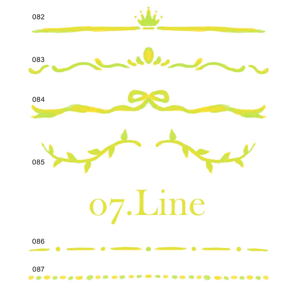 同人誌用素材セット6Garden