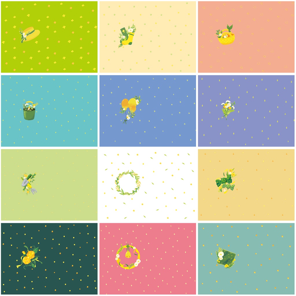 同人誌用素材セット6Garden