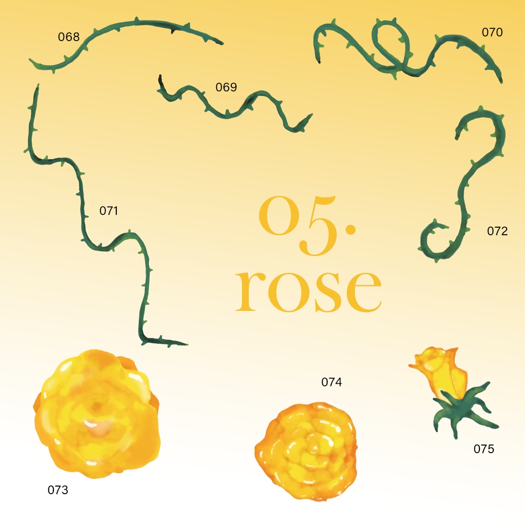 同人誌用素材セット6Garden