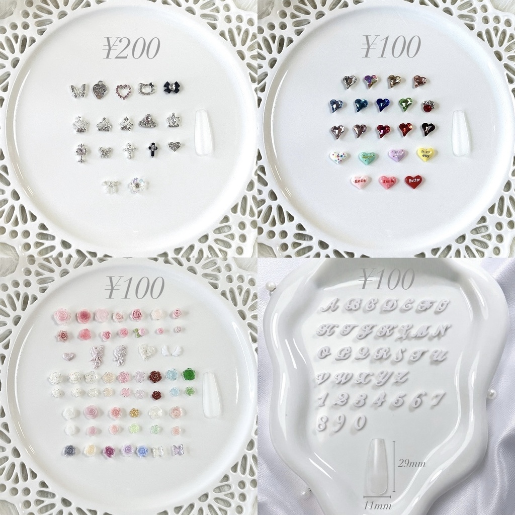 🎀【カスタム可】クリスマス ガーリー 推し活 ツイード ブラック ネイルチップ