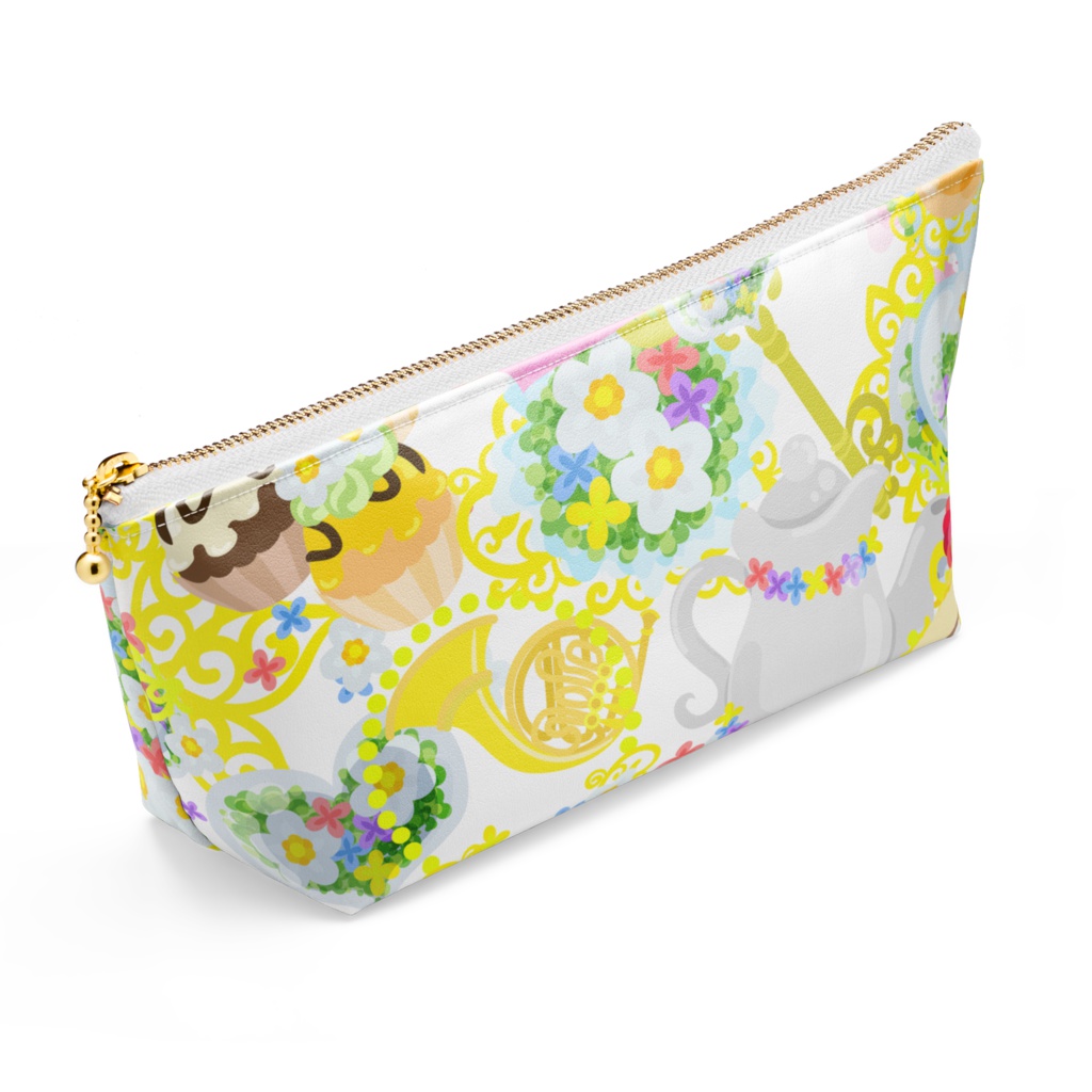 花の雑貨のポーチ