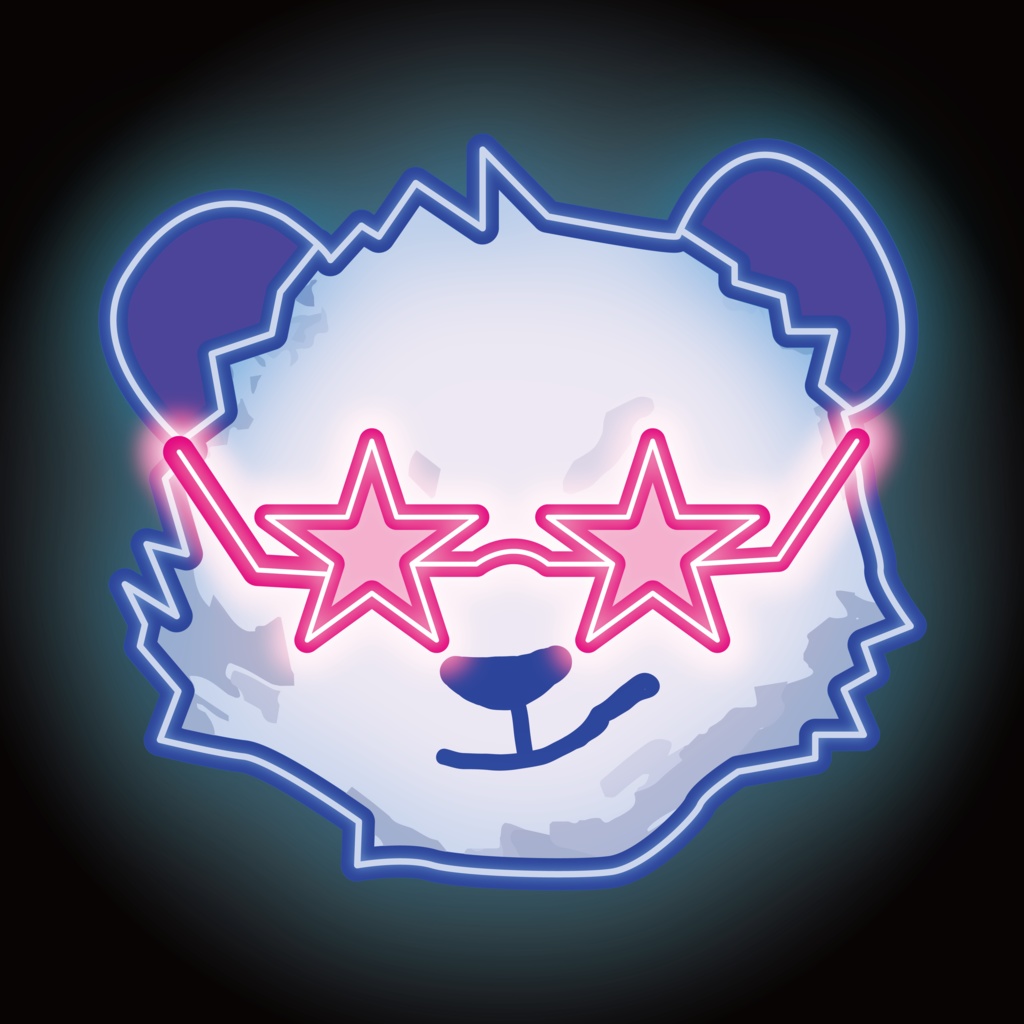 【無料】中華風ネオンデザイン