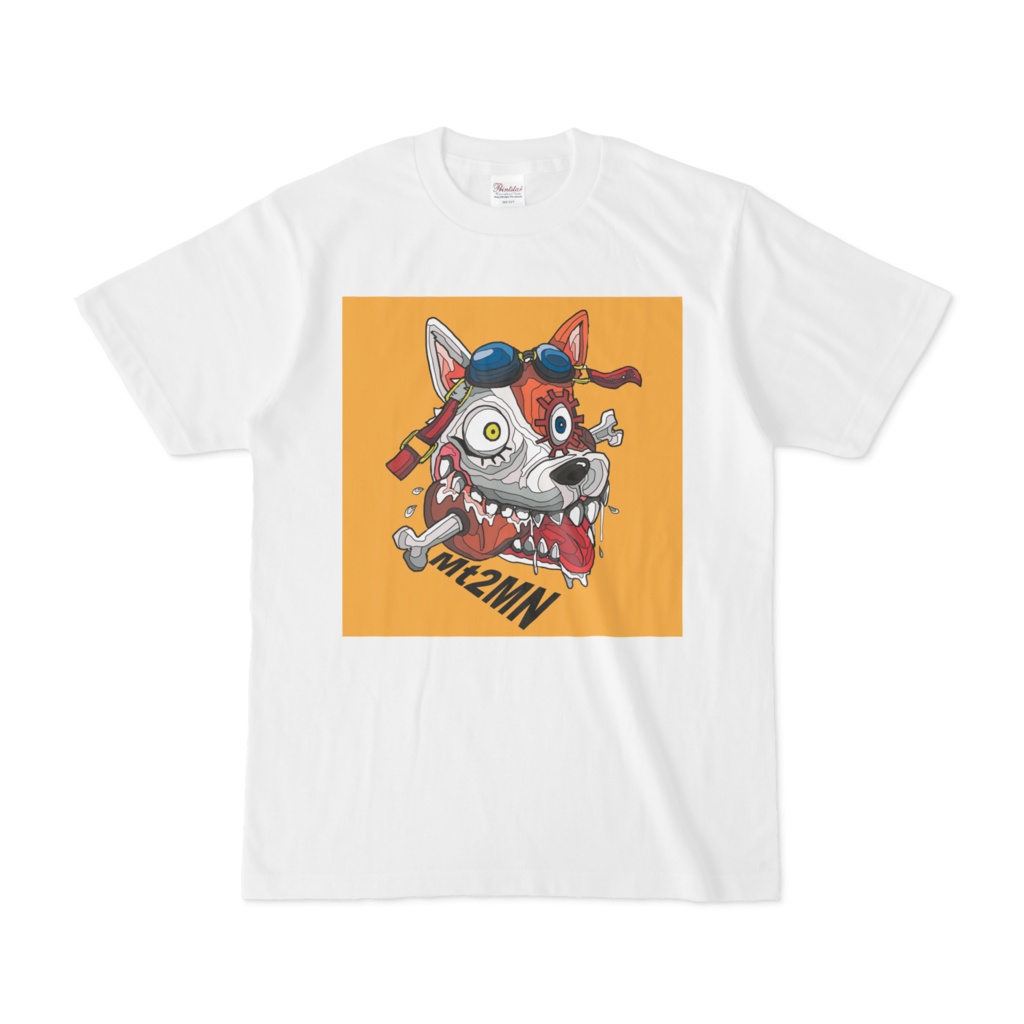 ハンガードッくんイエロー Tシャツ（白）