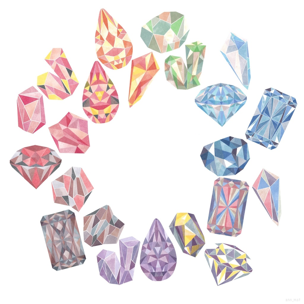 芽吹 マステ絵原画 Ironomi Booth