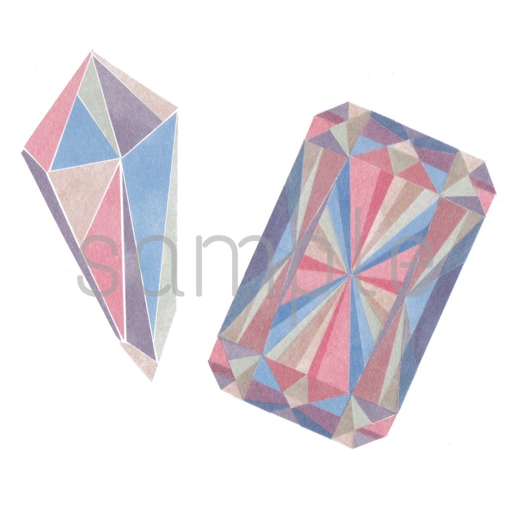 サーカス マステ絵原画 Ironomi Booth