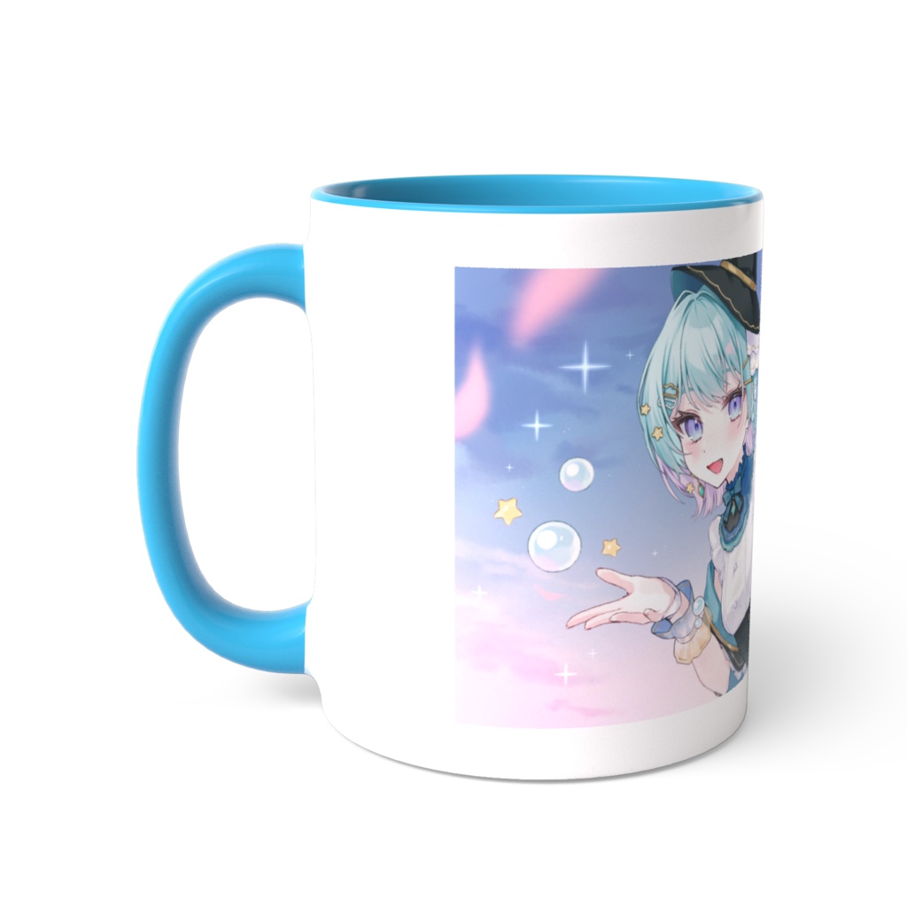 星雲らむね 3周年記念マグカップ(青/ピンク)