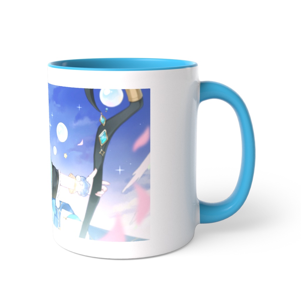 星雲らむね 3周年記念マグカップ(青/ピンク)