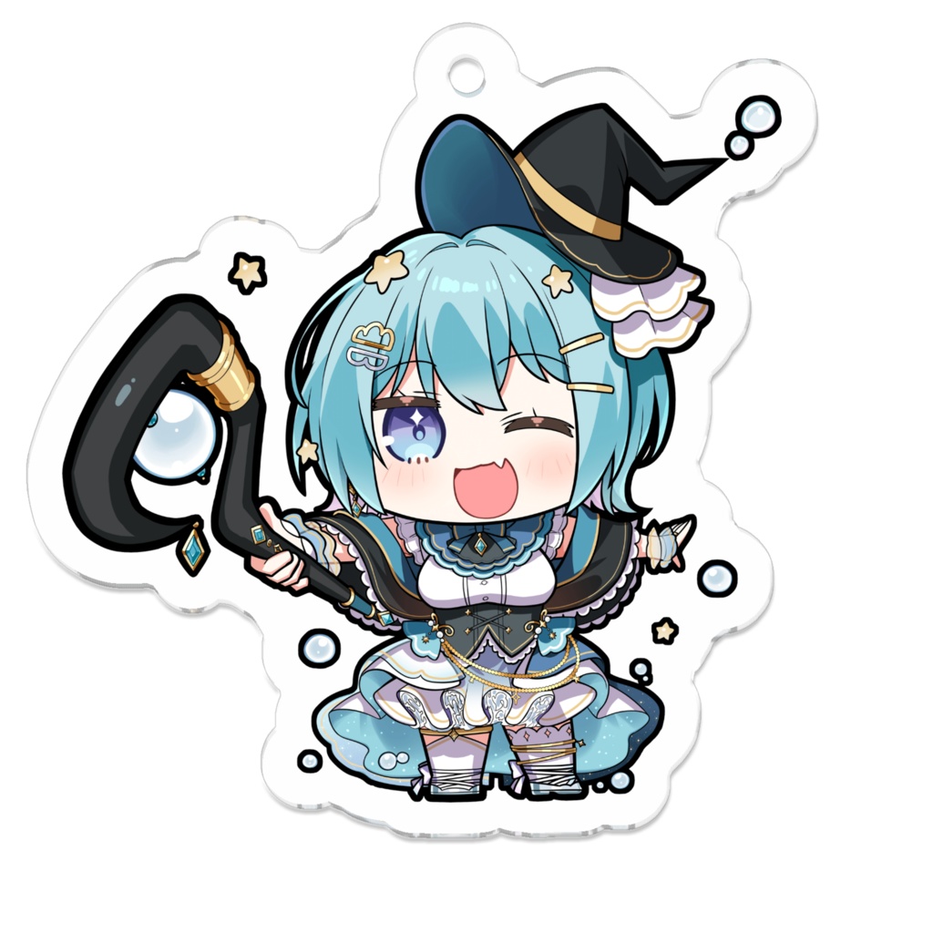 星雲らむね 3周年記念アクキー(ウインク)