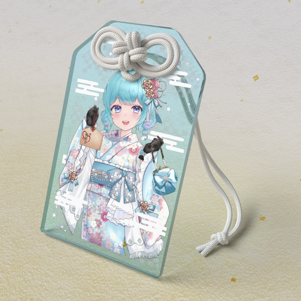  星雲らむね お正月アクリルお守り