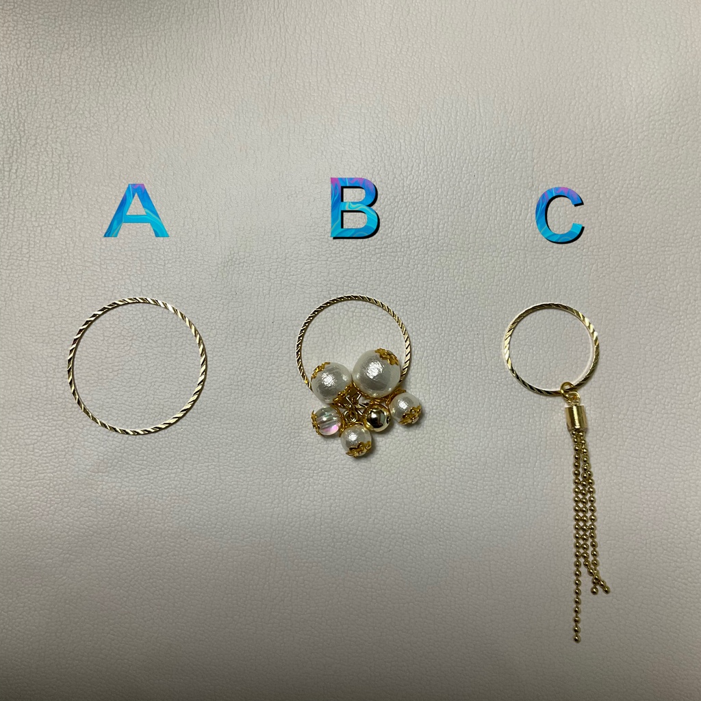 パール盛り カスタマイズイヤリング・ピアス