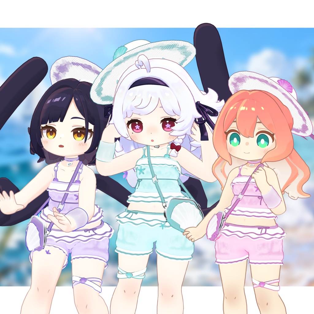 【10アバター対応+9色】貝殻のシェルララバイ🐚 - Shell Lullaby -