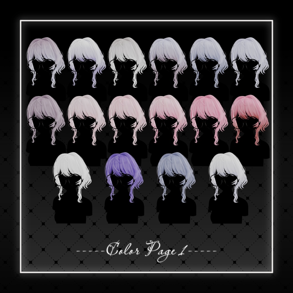 🎁期間限定30%割引🎁【VRC Hair】Mia Bloom💕