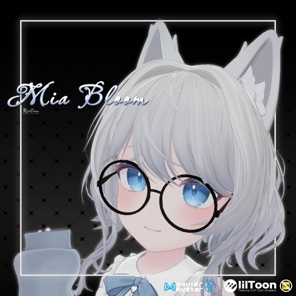 🎁期間限定30%割引🎁【VRC Hair】Mia Bloom💕
