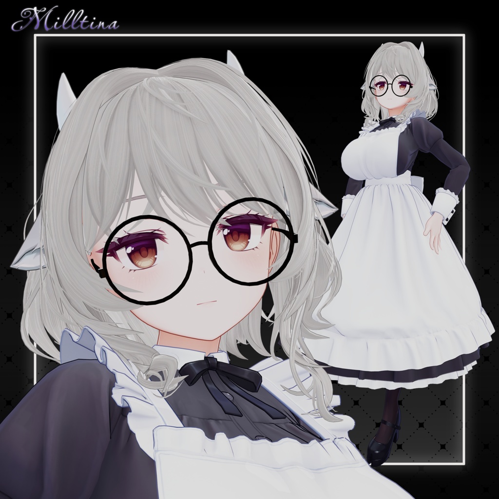 🎁期間限定30%割引🎁【VRC Hair】Mia Bloom💕
