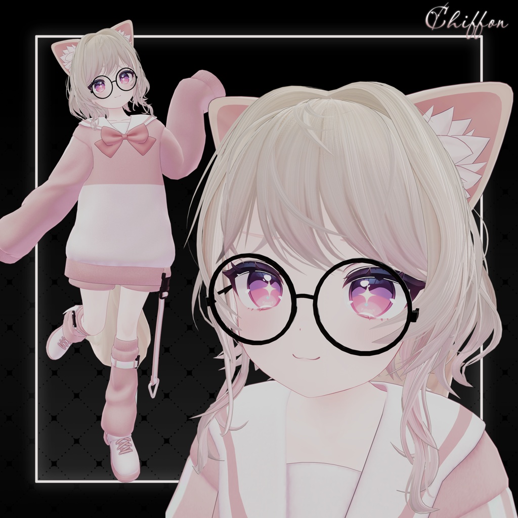 🎁期間限定30%割引🎁【VRC Hair】Mia Bloom💕