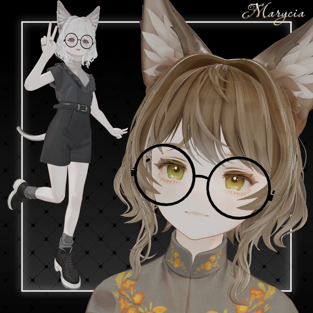 🎁期間限定30%割引🎁【VRC Hair】Mia Bloom💕