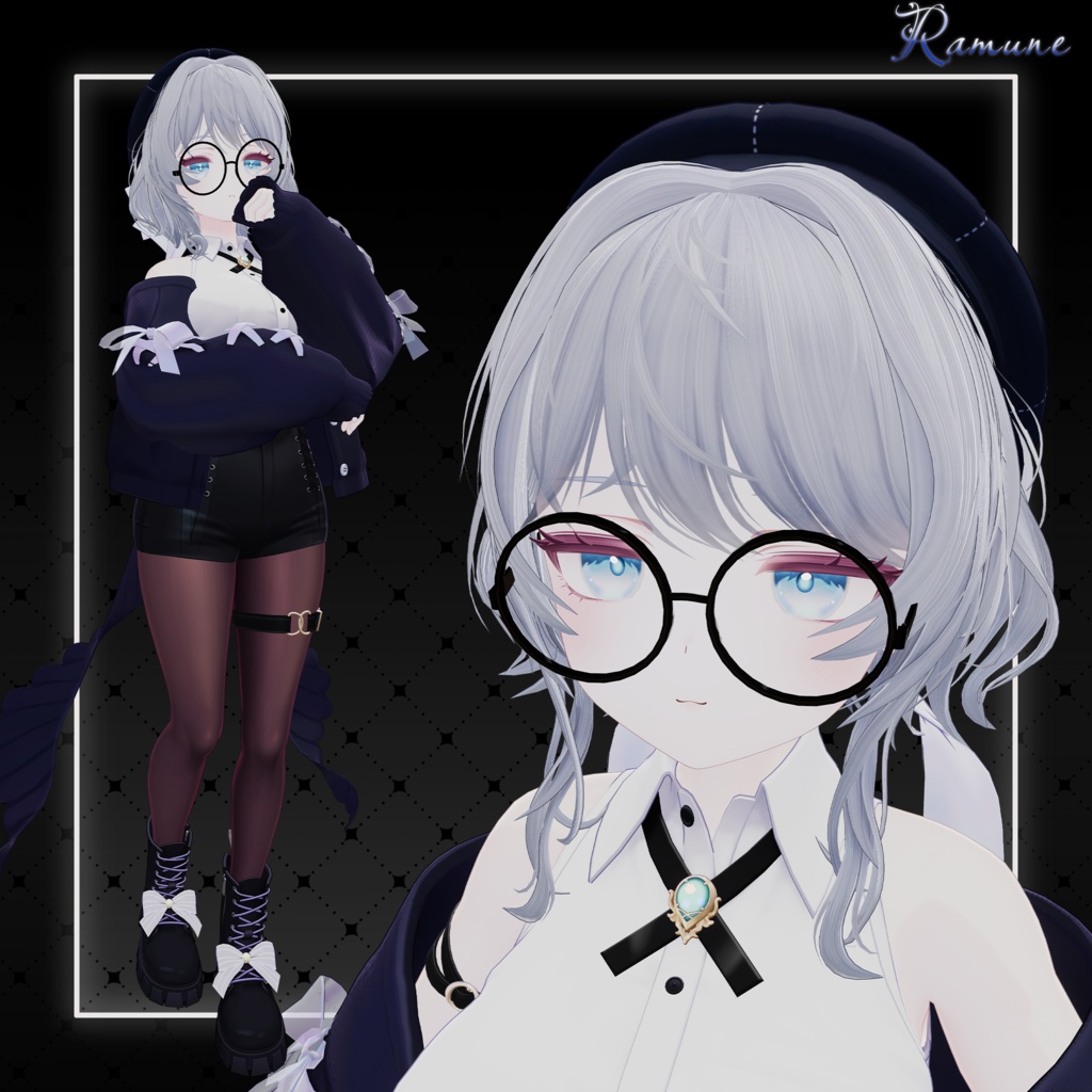 🎁期間限定30%割引🎁【VRC Hair】Mia Bloom💕