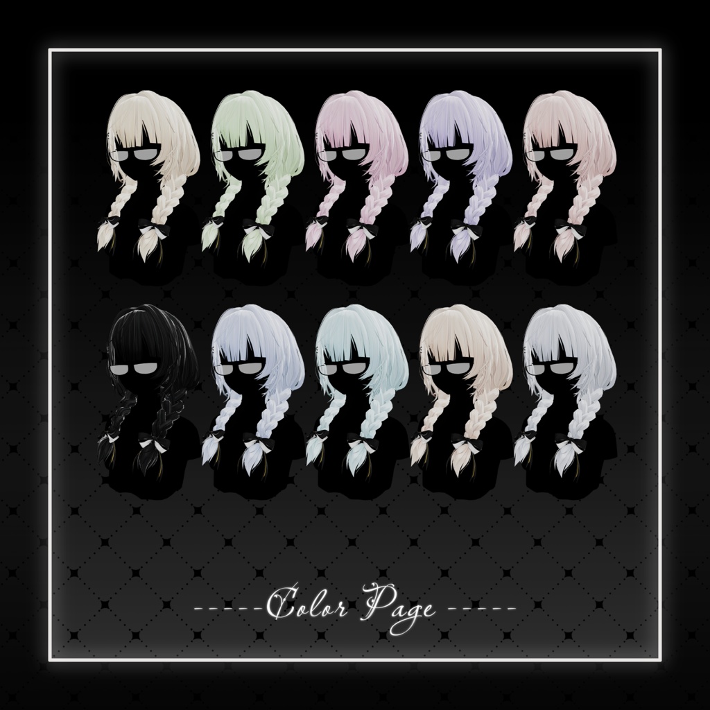 【全品30%割引】【VRC Hair】Mia Yumemi · 夢見💕