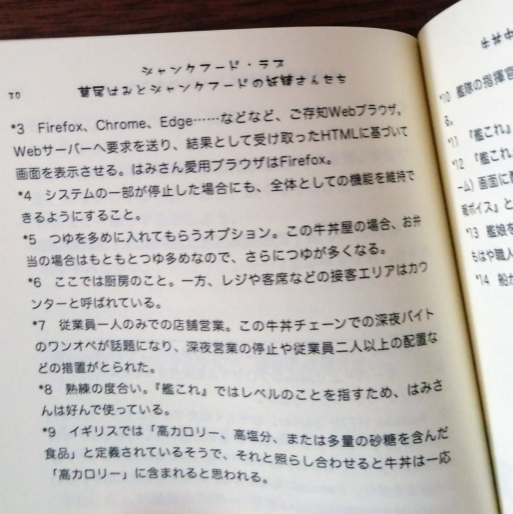 ジャンクフード・ラブ 葛尾はみとジャンクフードの妖精さんたち