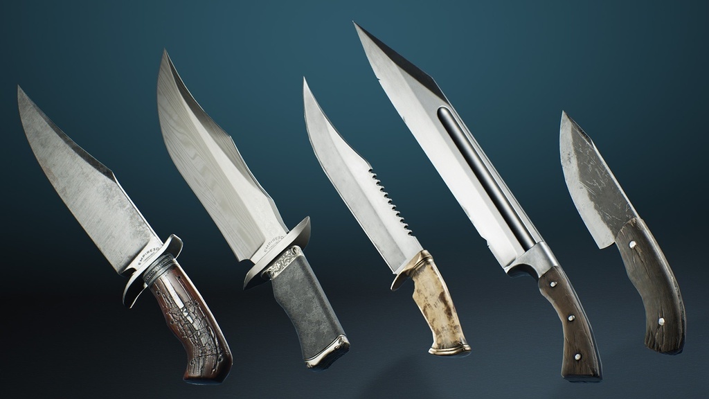 【3 Dモデル兵器】ナイフ狩り