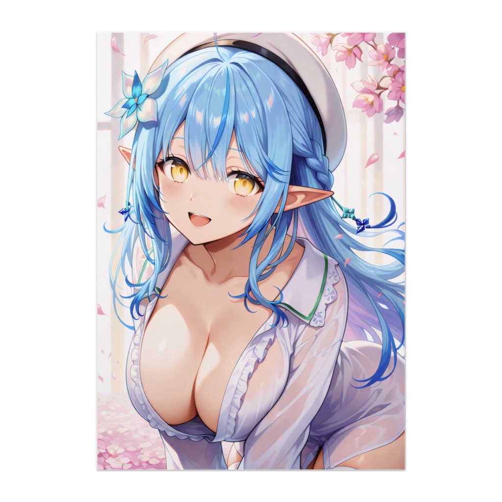 ホロライブ 雪花ラミィ ポスター 非公式