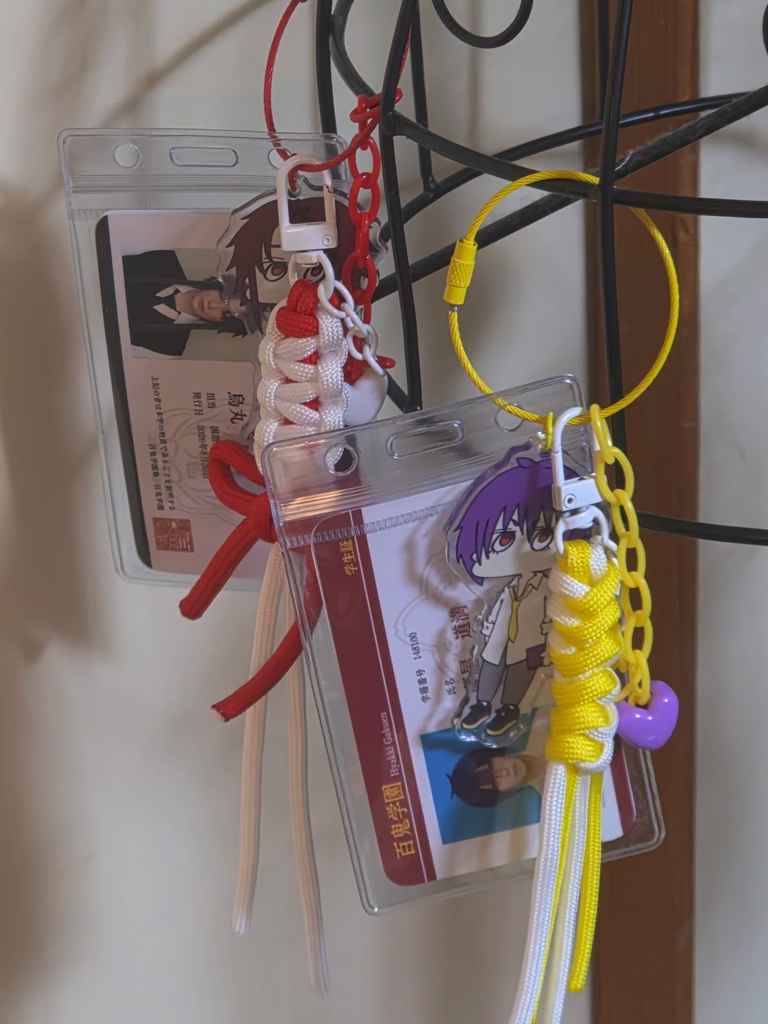 アクリルキーホルダー4種