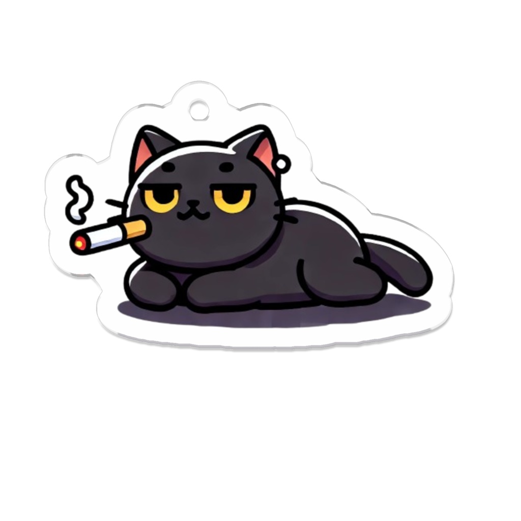 ChillCatアクリルキーホルダー