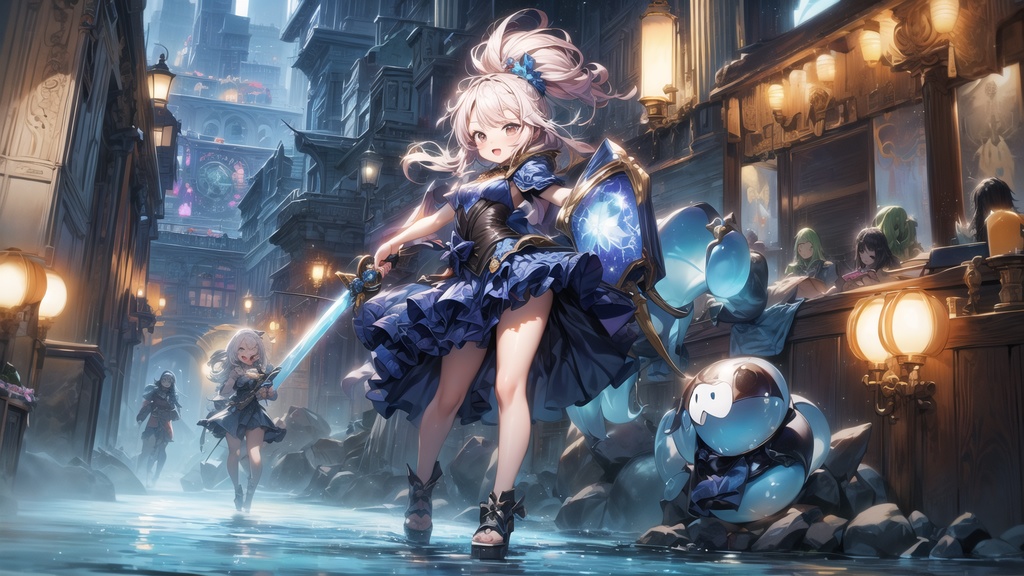 Azure Aqua Beat