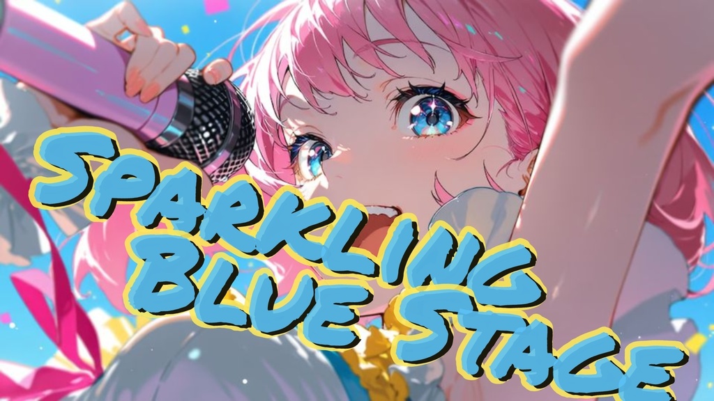 Sparkling Blue Stage