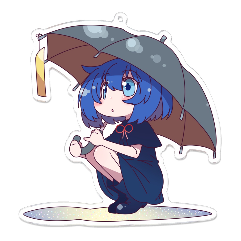 雨乃七夕アクリルキーホルダー