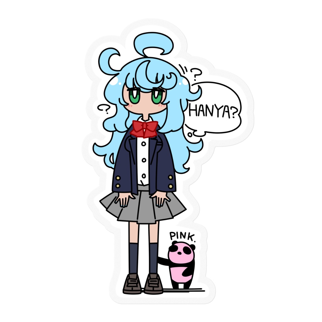 はにゃちゃんステッカー