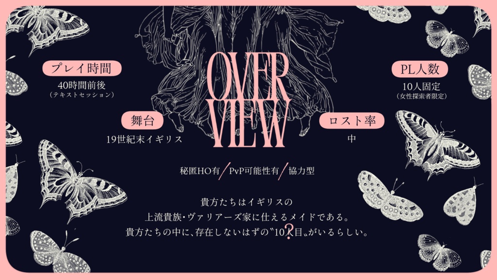 ※5月下旬公開予定※【CoCシナリオ】テンスメイド【SPLL:E188204】