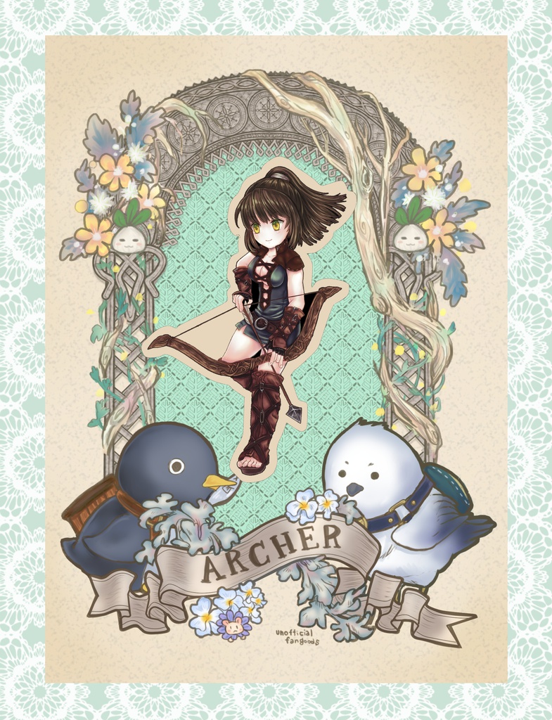 ウッドキーホルダー ToSアーチャー