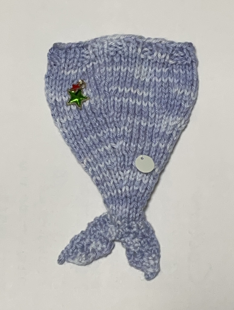 ころ・はわ用にんぎょ 青紫 短め