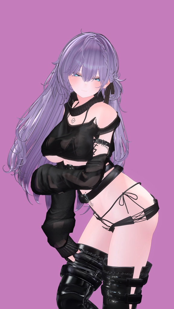 しなの用 お姉さん改変用細目表情セット/Shinano Face Blendshape