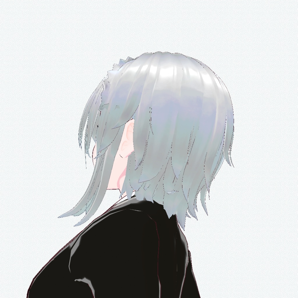 【VRoid】"Mio" Short Layered Hair / 髪型カスタムアイテム