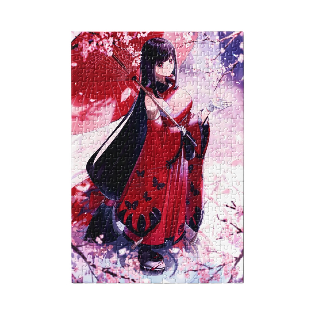 赤坂黒羽 春 パズル