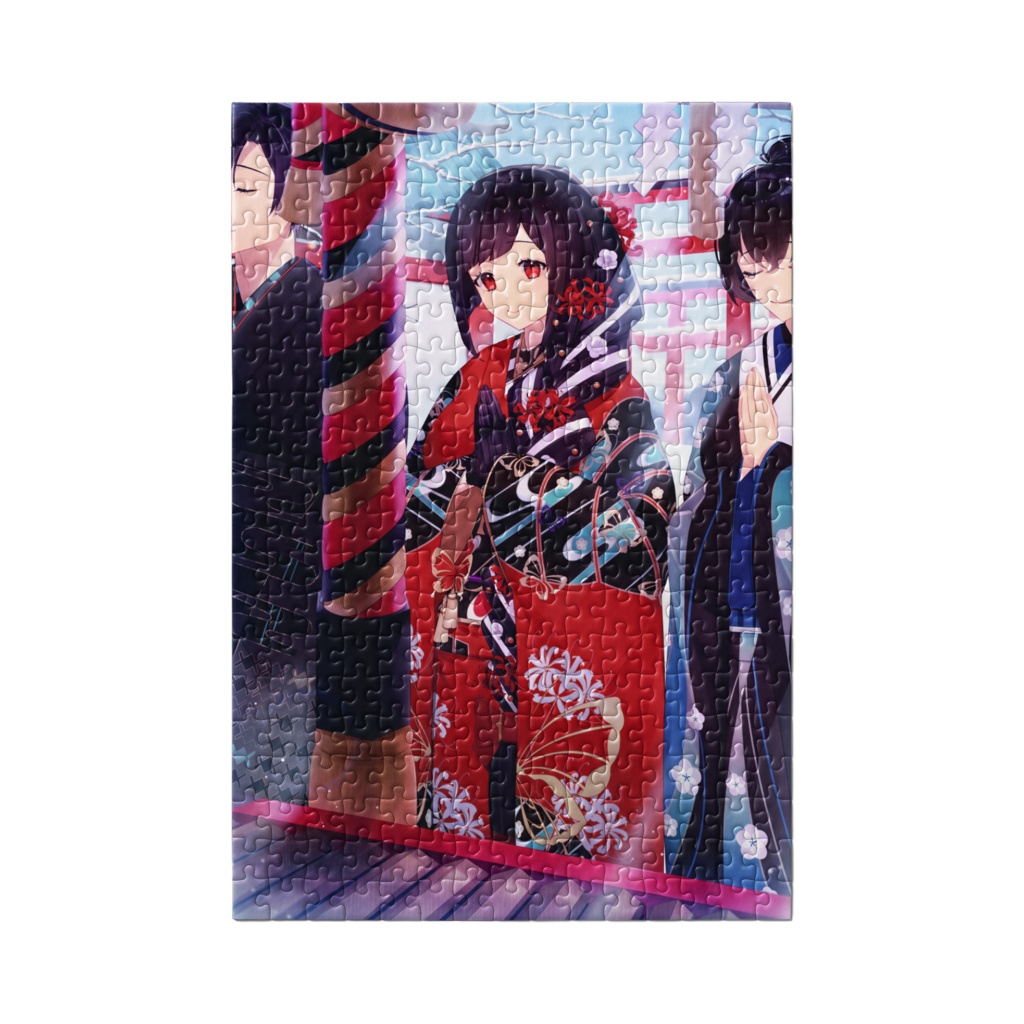赤坂黒羽 冬 パズル