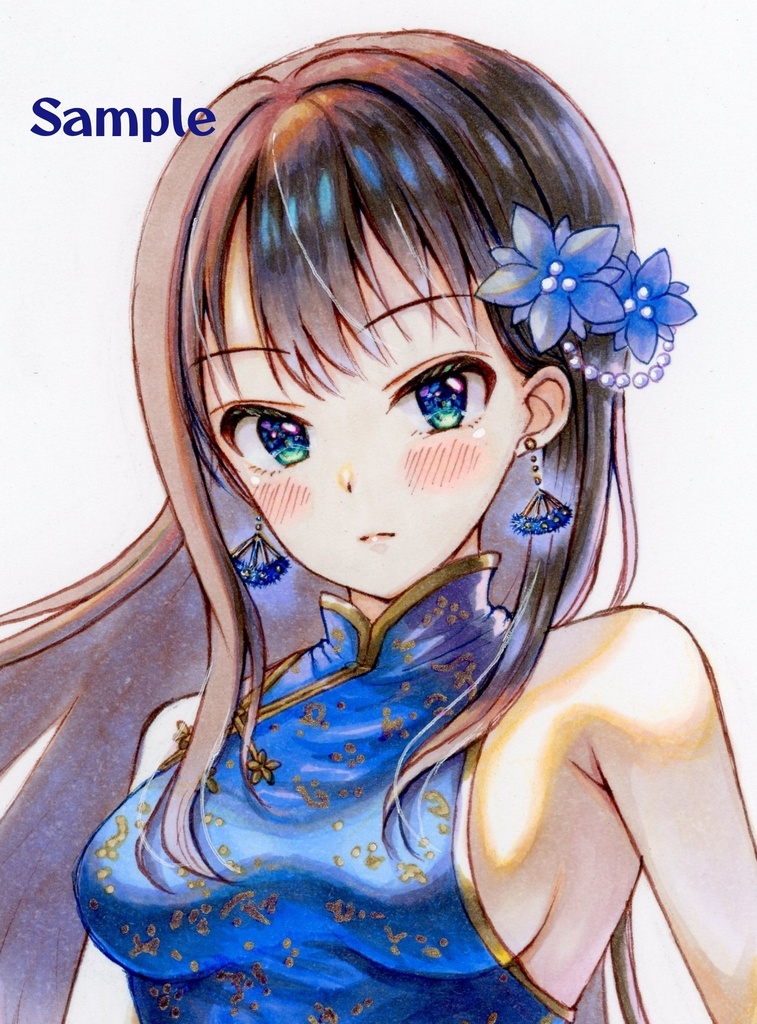 渋谷エロ凛ピック チャイナドレス 原画