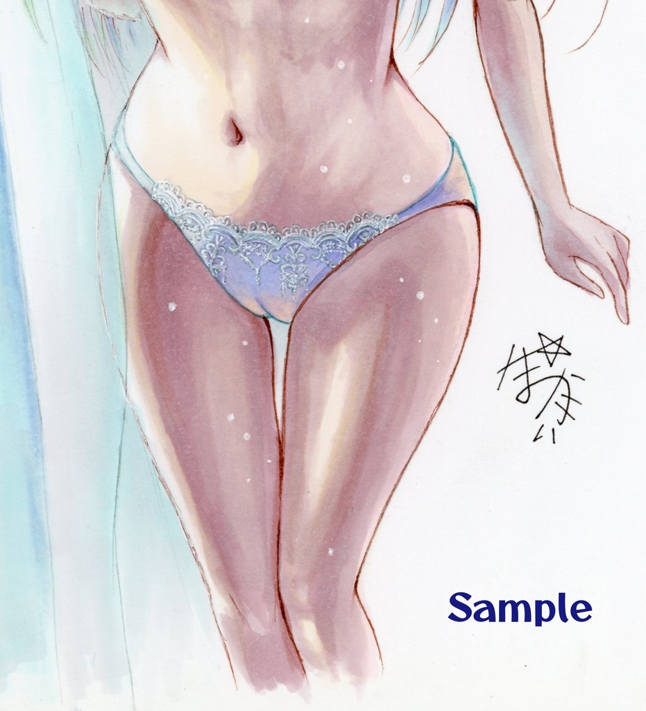 渋谷エロ凛ピック ランジェリー 原画