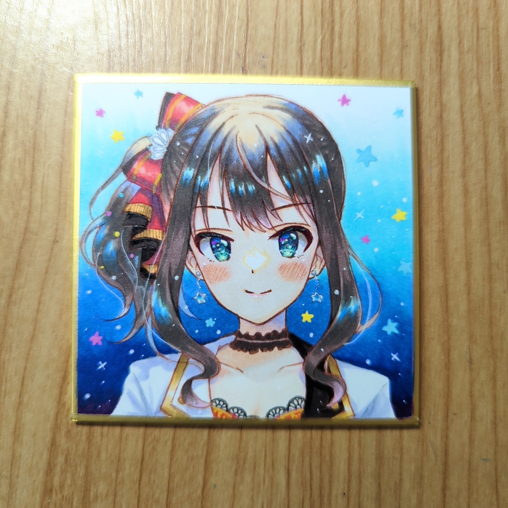 渋谷凛 ミニ色紙