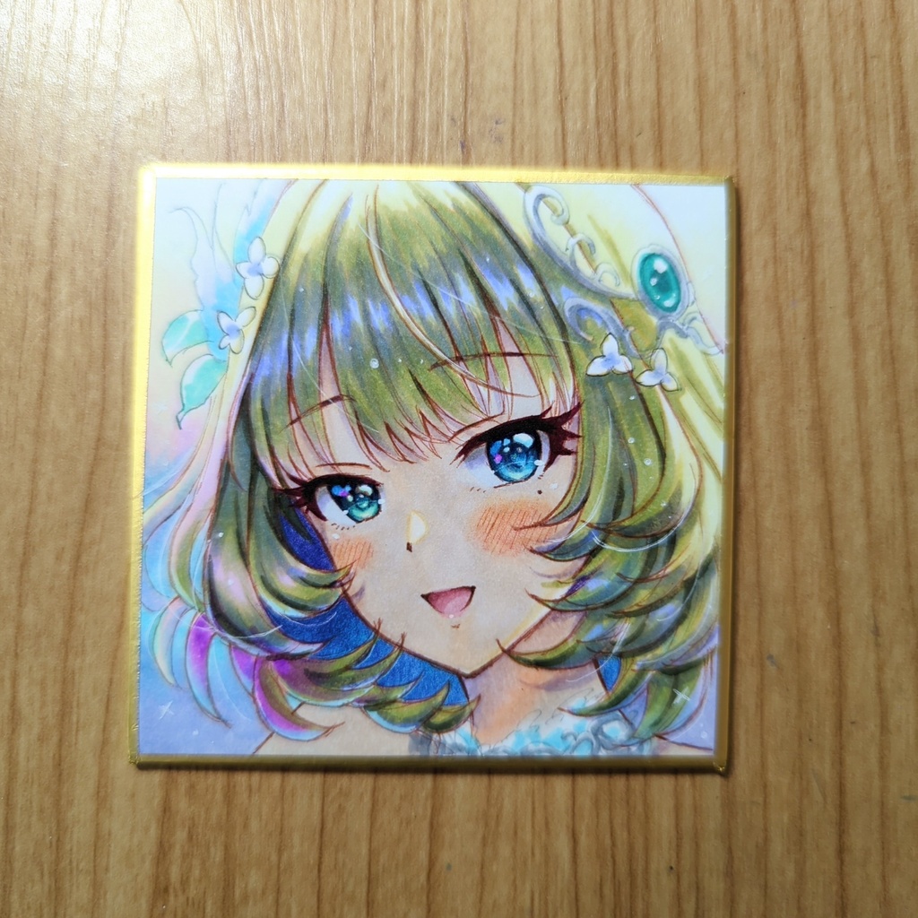 高垣楓 ミニ色紙