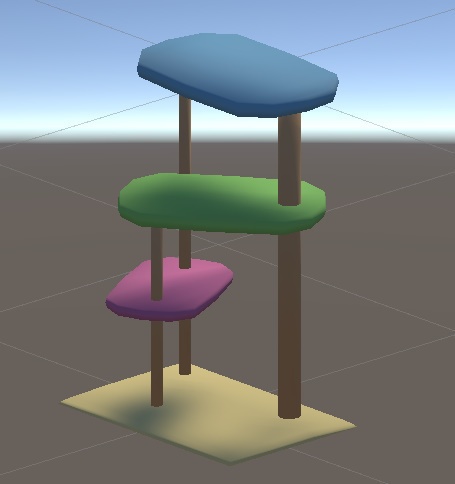 キャットタワー【フリー】