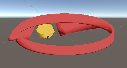【VRChat想定】シンプル鈴付首輪(3Dモデル)