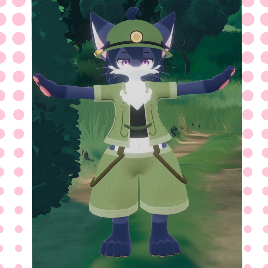 【リラ -Lila-専用】探検隊衣装セット-3Dモデル